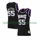 Camiseta Jason Williams 55 Sacramento Kings hardwood classics Negro Mujer