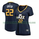 Camiseta Jeff Green 22 Utah Jazz icon edition Armada Mujer