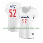Camiseta Jordan McRae 52 Washington Wizards association edition Blanco Mujer