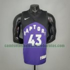 Camiseta SIAKAM 43 Toronto Raptors Edición de bonificación 2021 Morado y negro Hombre