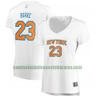 Camiseta Trey Burke 23 New York Knicks association edition Blanco Mujer