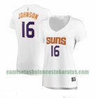 Camiseta Tyler Johnson 16 Phoenix Suns association edition Blanco Mujer