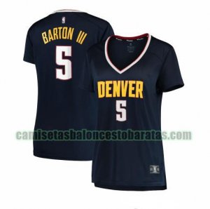 Camiseta Will Barton 5 Denver Nuggets icon edition Armada Mujer