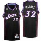 camiseta baloncesto utah jazz 2017 Karl Malone 32 clasico negro