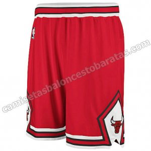 pantalones baloncesto nba chicago bulls roja