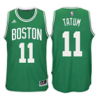 Camisa de baloncesto jayson tatum 11 2017-2018 boston celtics verde