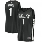 Camiseta D'Angelo Russell 1 Brooklyn Nets 2019 Negro Hombre