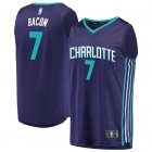 Camiseta Dwayne Bacon 7 Charlotte Hornets 2019 Púrpura Hombre