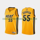 Camiseta Duncan Robinson 55 Miami Heat 2020-21 Earned Edition amarillo Hombre