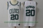 Camiseta Gordon Hayward 20 Boston Celtics Baloncesto blanco Hombre