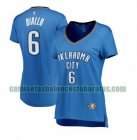 Camiseta Hamidou Diallo 6 Oklahoma City Thunder icon edition Azul Mujer