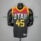 Camiseta MITHCELL 45 Utah Jazz Edición Ciudad 2021 Negro rojo Hombre