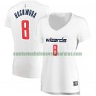 Camiseta Rui Hachimura 8 Washington Wizards association edition Blanco Mujer