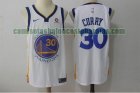 Camiseta Stephen Curry 30 Golden State Warriors Baloncesto blanco Hombre