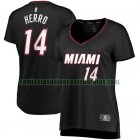 Camiseta Tyler Herro 14 Miami Heat icon edition Negro Mujer