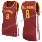 camiseta baloncesto mujer matthew dellavedova #8 cleveland cavaliers roja