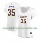 Camiseta Aric Holman 35 Los Angeles Lakers association edition Blanco Mujer