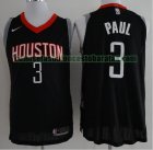 Camiseta Chris Paul 3 Houston Rockets Negro Hombre