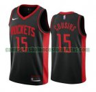 Camiseta DeMarcus Cousins 15 Houston Rockets 2020-21 Earned Edition Swingman negro Hombre