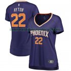 Camiseta Deandre Ayton 22 Phoenix Suns icon edition Púrpura Mujer