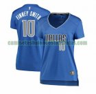 Camiseta Dorian Finney-Smith 10 Dallas Mavericks icon edition Azul Mujer