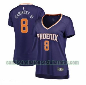 Camiseta Frank Kaminsky III 8 Phoenix Suns icon edition Púrpura Mujer