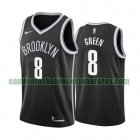 Camiseta Jeff Green 8 Brooklyn Nets 2020-21 Icon Negro Hombre