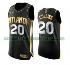Camiseta John Collins 20 Atlanta Hawks 2020-21 Golden Edition Swingman negro Hombre