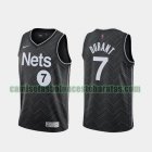 Camiseta Kevin Durant 7 Brooklyn Nets 2020-21 Earned Edition negro Hombre