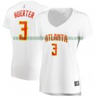 Camiseta Kevin Huerter 3 Atlanta Hawks association edition Blanco Mujer