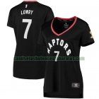 Camiseta Kyle Lowry 7 Toronto Raptors 2019 statement edition Negro Mujer