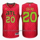 Camiseta NBA john collins 20 2017 atlanta hawks rojo