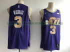 Camiseta Ricky Rulio 3 Utah Jazz Baloncesto Púrpura Hombre