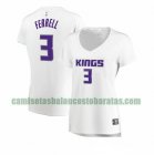 Camiseta Yogi Ferrell 3 Sacramento Kings association edition Blanco Mujer
