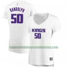 Camiseta Zach Randolph 50 Sacramento Kings association edition Blanco Mujer