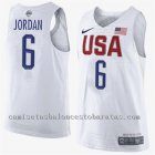 camiseta DeAndre Jordan 6 nba usa olympics 2016 blanc