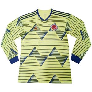 camiseta futbol Colombia primera equipacion 2020 manga larga