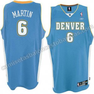 equipacion baloncesto kenyon martin #6 denver nuggets azul