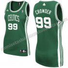 camiseta baloncesto mujer boston celtics jae crowder #99 verde