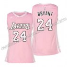 camiseta baloncesto mujer kobe bryant 24 los angeles lakers rosa