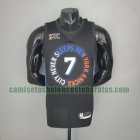 Camiseta ANTHONY 7 New York Knicks Edición Ciudad 2021 Negro Hombre