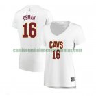 Camiseta Cedi Osman 16 Cleveland Cavaliers association edition Blanco Mujer