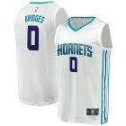 Camiseta Miles Bridges 0 Charlotte Hornets 2019 Blanco Hombre