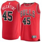 Camiseta Denzel Valentine 45 Chicago Bulls 2019 Rojo Hombre