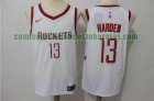 Camiseta James Harden 13 Houston Rockets Baloncesto blanco Hombre