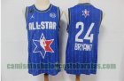 Camiseta Kobe Bryant 24 All Star 2020 Azul Hombre