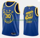 Camiseta Stephen Curry 30 Golden State Warriors 2020-21 Hardwood Classics azul Hombre