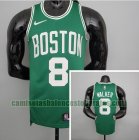 Camiseta Walker 8 Boston Celtics 75 aniversario Verde Hombre