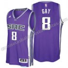 camiseta rudy gay 8 sacramento kings 2016-2017 purpura