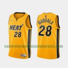 Camiseta Andre Iguodala 28 Miami Heat 2020-21 Earned Edition amarillo Hombre